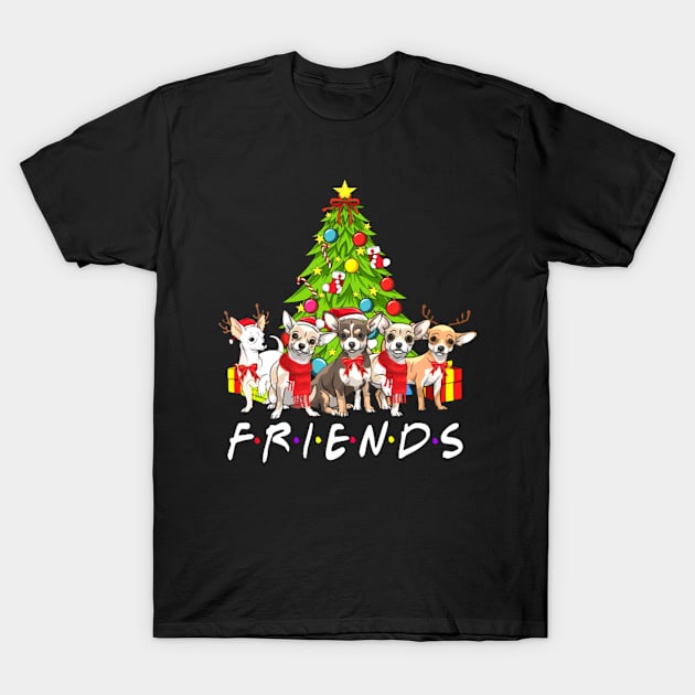 chihuahua lover Christmas T-Shirt by Risset